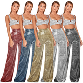 Symphony of Sparkles High-Waisted Trousers